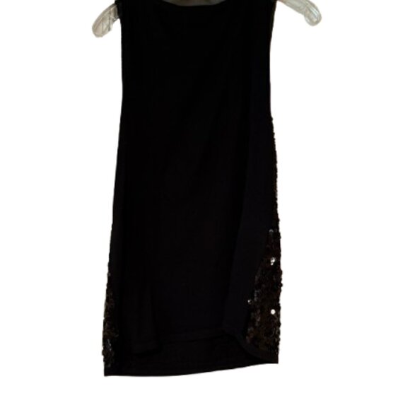 Loft Black Sequined Front Tank - Medium - Picture 3 of 4